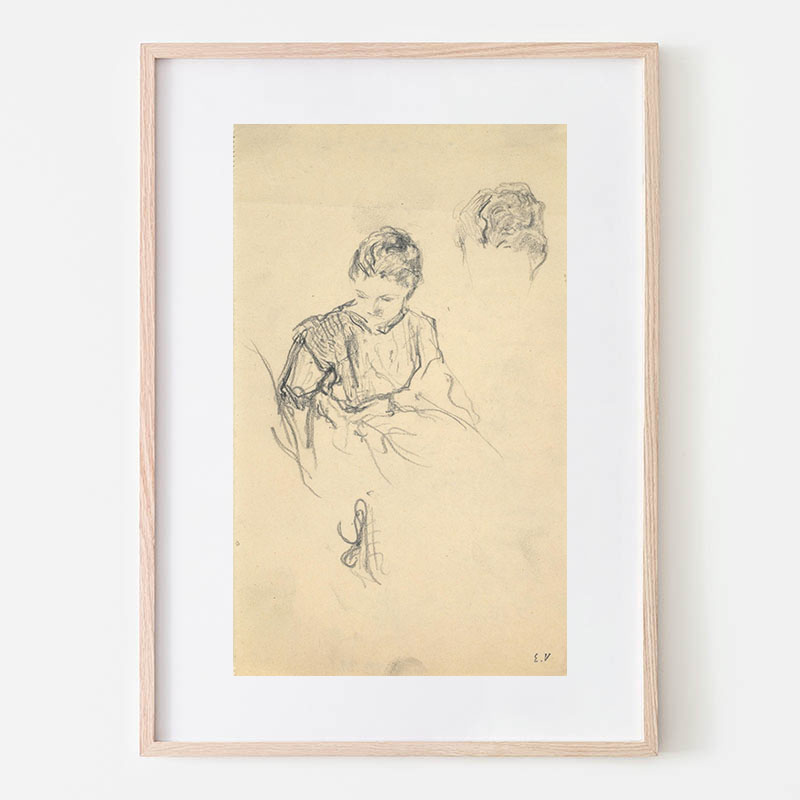 期間限定セール édouard_vuillard_young woman_1.jpg 絵画